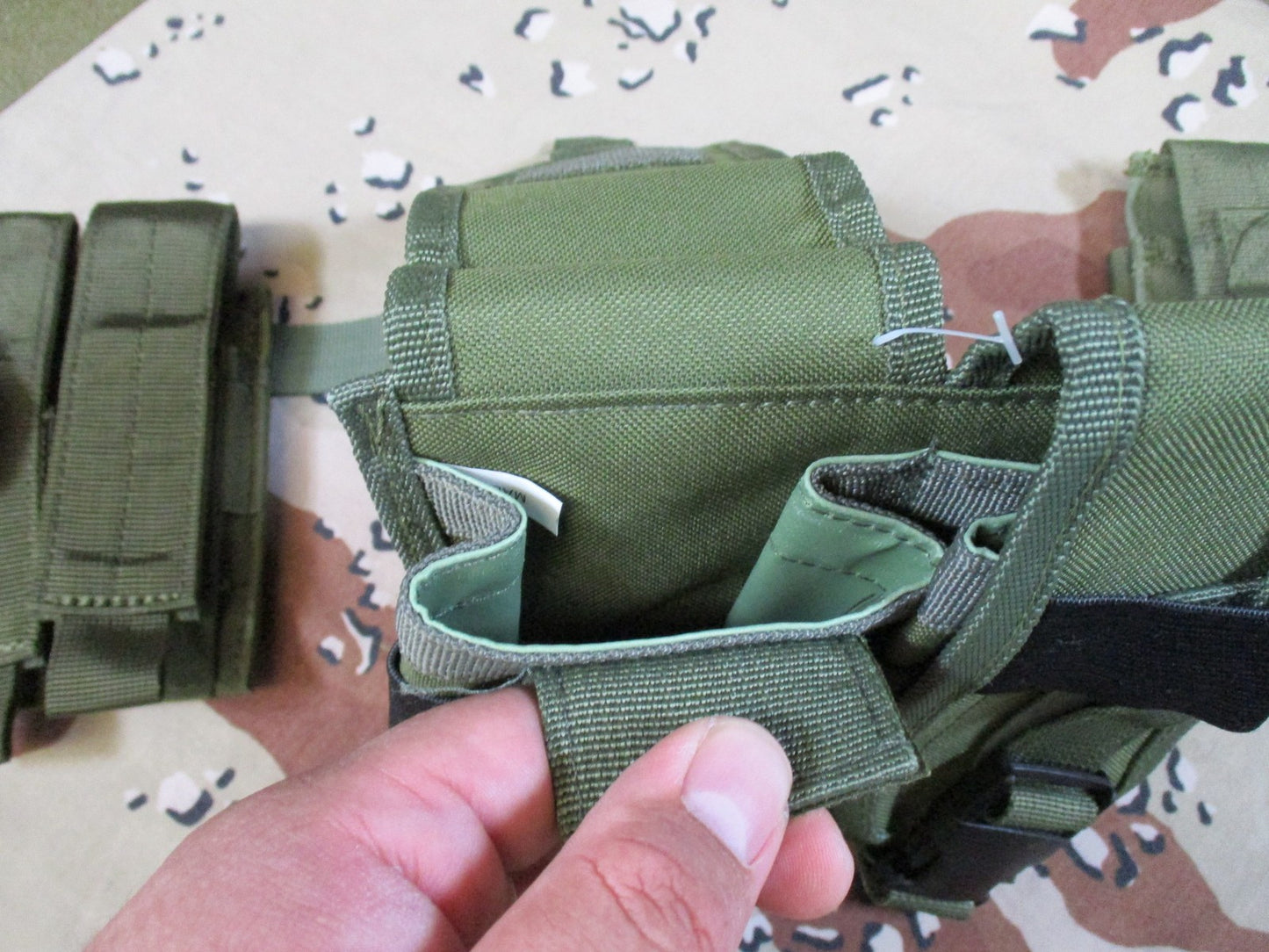 Lot of 3 Tactical MOLLE Magazine Pouches Olive Drab Condor MSM Gear New