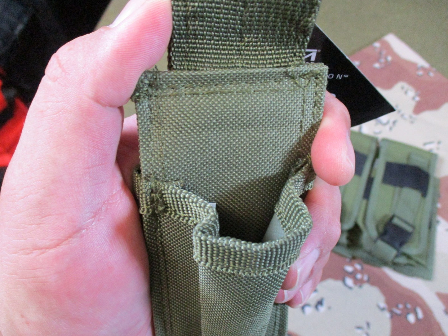 Lot of 3 Tactical MOLLE Magazine Pouches Olive Drab Condor MSM Gear New