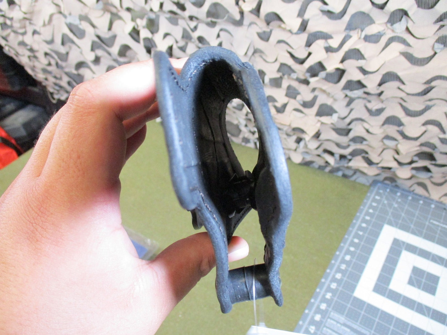 1836 Tagua Leather Lock Retention Holster Optics Ready Right Hand 9mm .40 .45