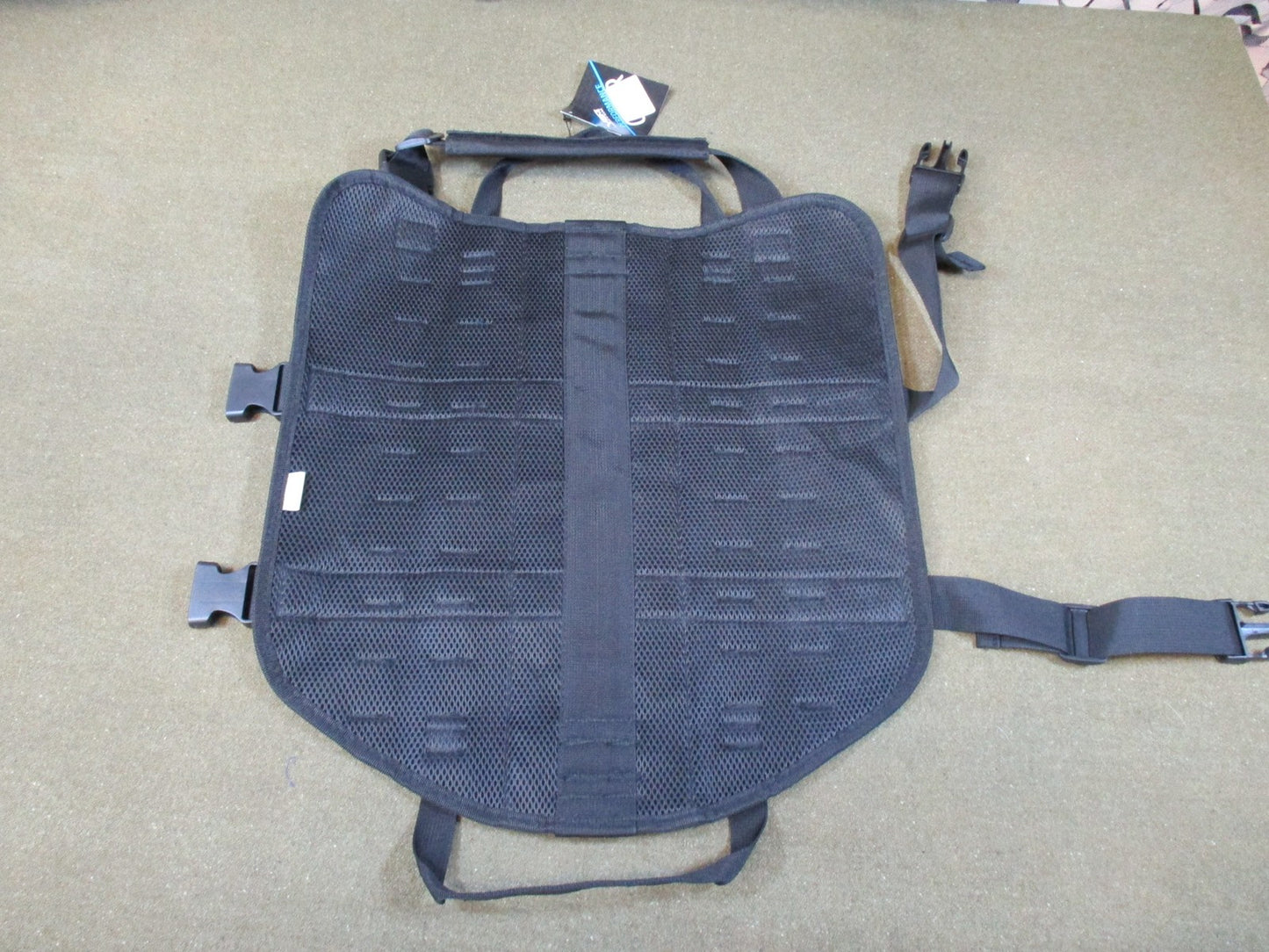 Tactical Mesh MOLLE Vest Panel Modular Attachment Gear Black New