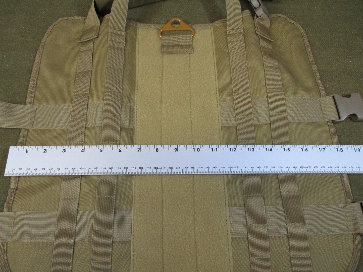 Tactical K9 Dog Vest Harness MOLLE Modular Tan Military Style Gear New