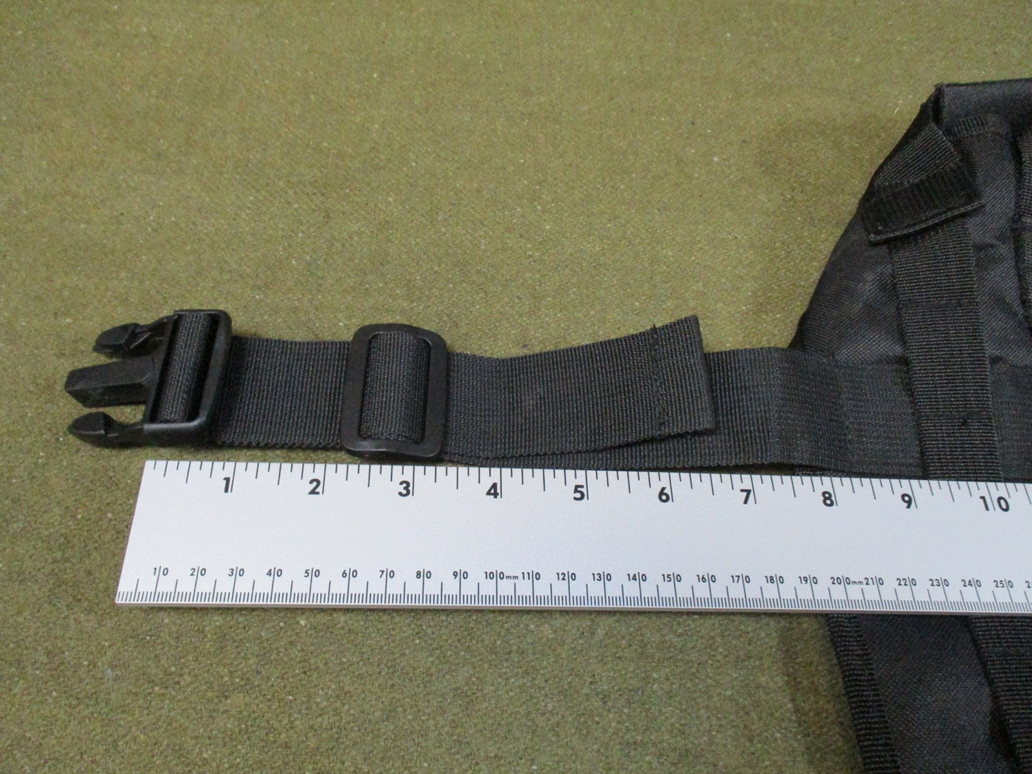 VISM Tactical Dog Vest MOLLE Harness Black CVK93005BM New With Tags
