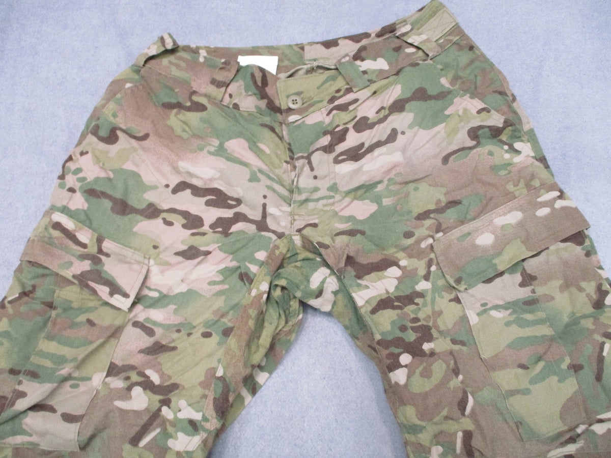 USGI Army Combat Pants OEF-CP MultiCam FR Medium Regular Crye Knee Pad Slots