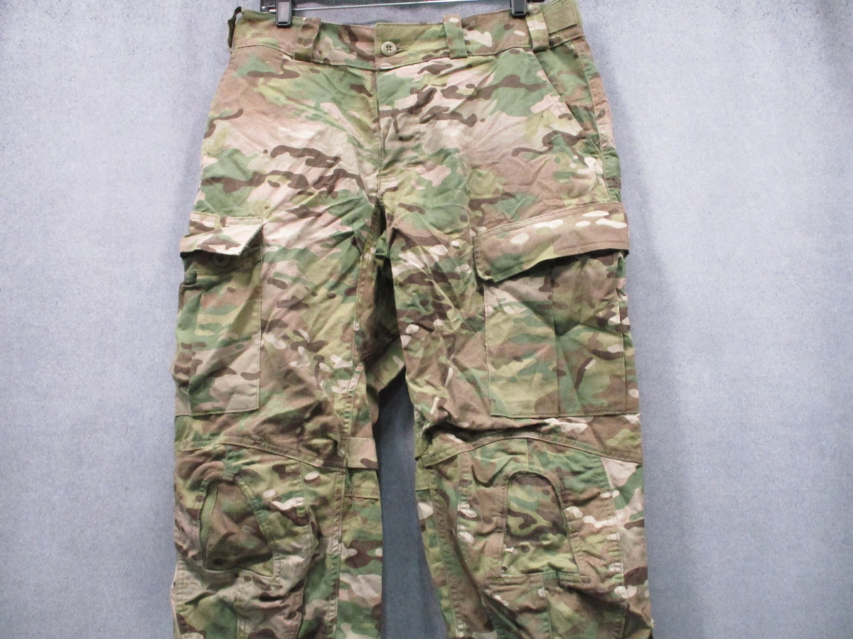 USGI Army Combat Pants OEF-CP MultiCam FR Medium Regular Crye Knee Pad Slots