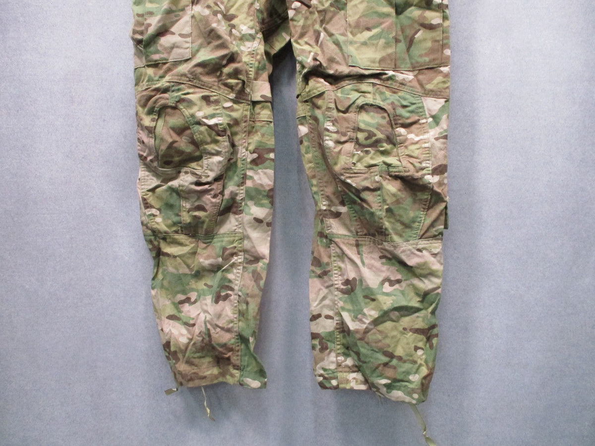 USGI Army Combat Pants OEF-CP MultiCam FR Medium Regular Crye Knee Pad Slots