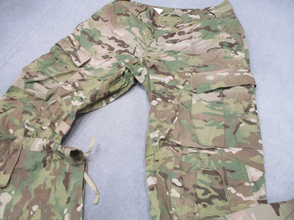 USGI Army Combat Pants OEF-CP MultiCam FR Medium Regular Crye Knee Pad Slots