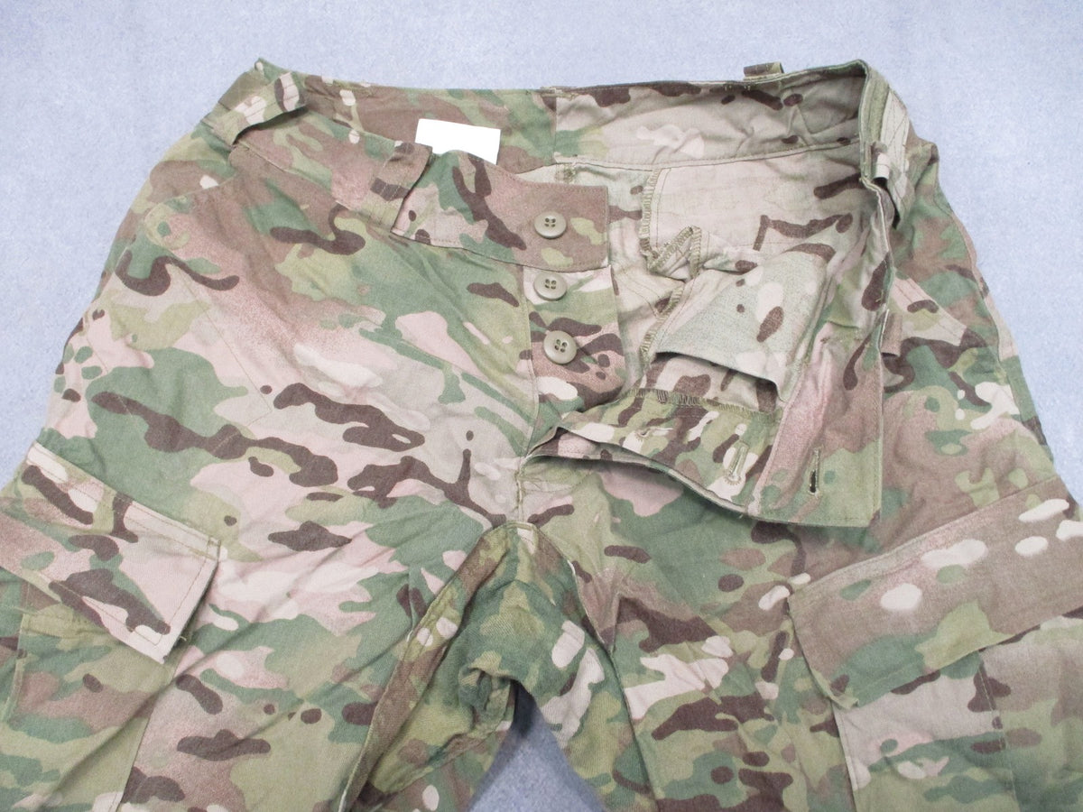 USGI Army Combat Pants OEF-CP MultiCam FR Medium Regular Crye Knee Pad Slots