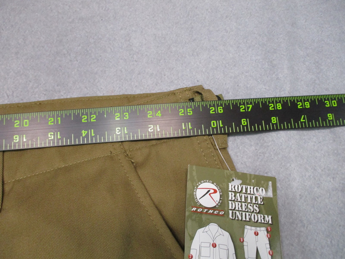 New Rothco BDU Pants Coyote Brown 4XL Regular Tactical Cargo Military Style