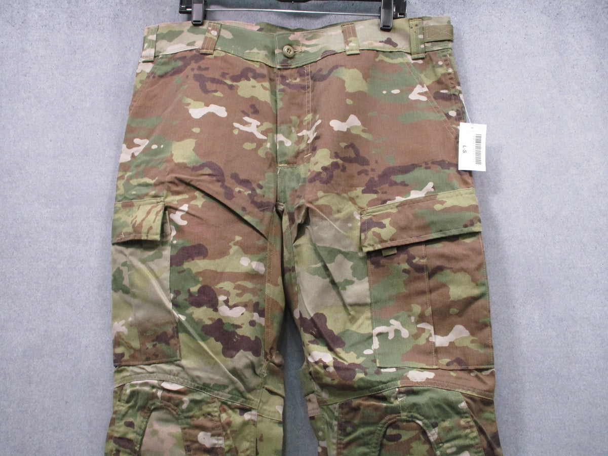 USGI Army Combat Pants OCP Scorpion FR Large Short Crye AirFlex 8415-01-644-0214