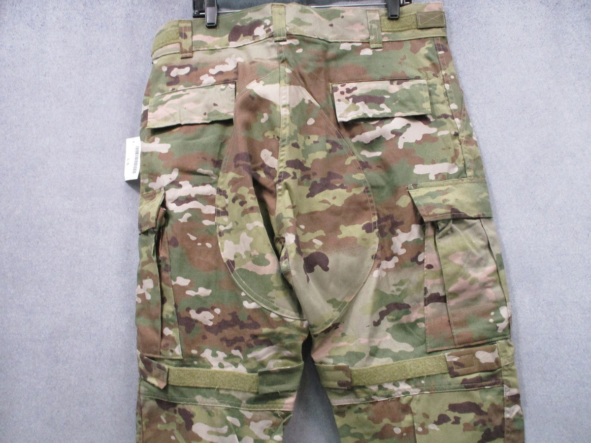 USGI Army Combat Pants OCP Scorpion FR Large Short Crye AirFlex 8415-01-644-0214