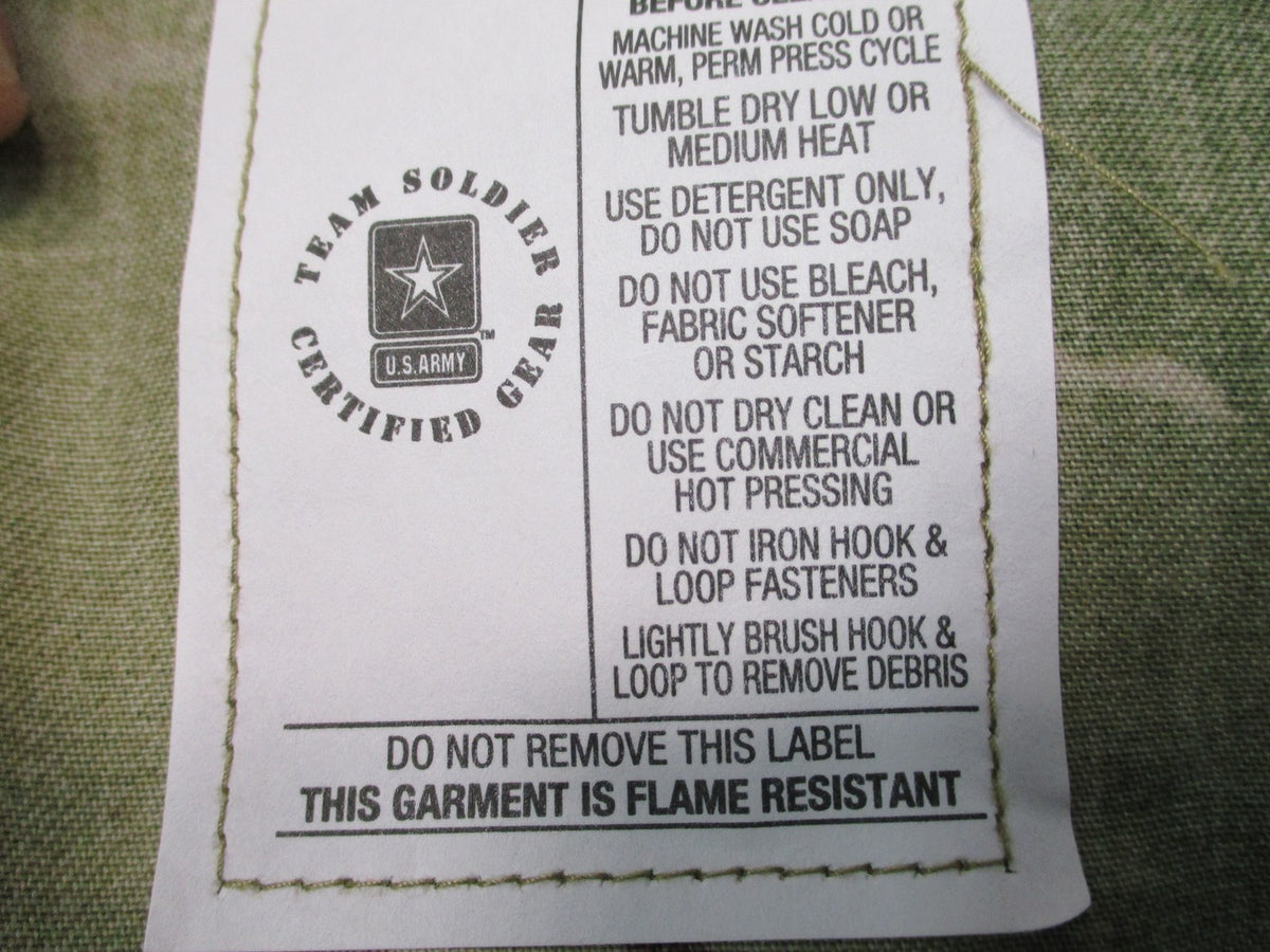 USGI Army Combat Pants OCP Scorpion FR Large Short Crye AirFlex 8415-01-644-0214