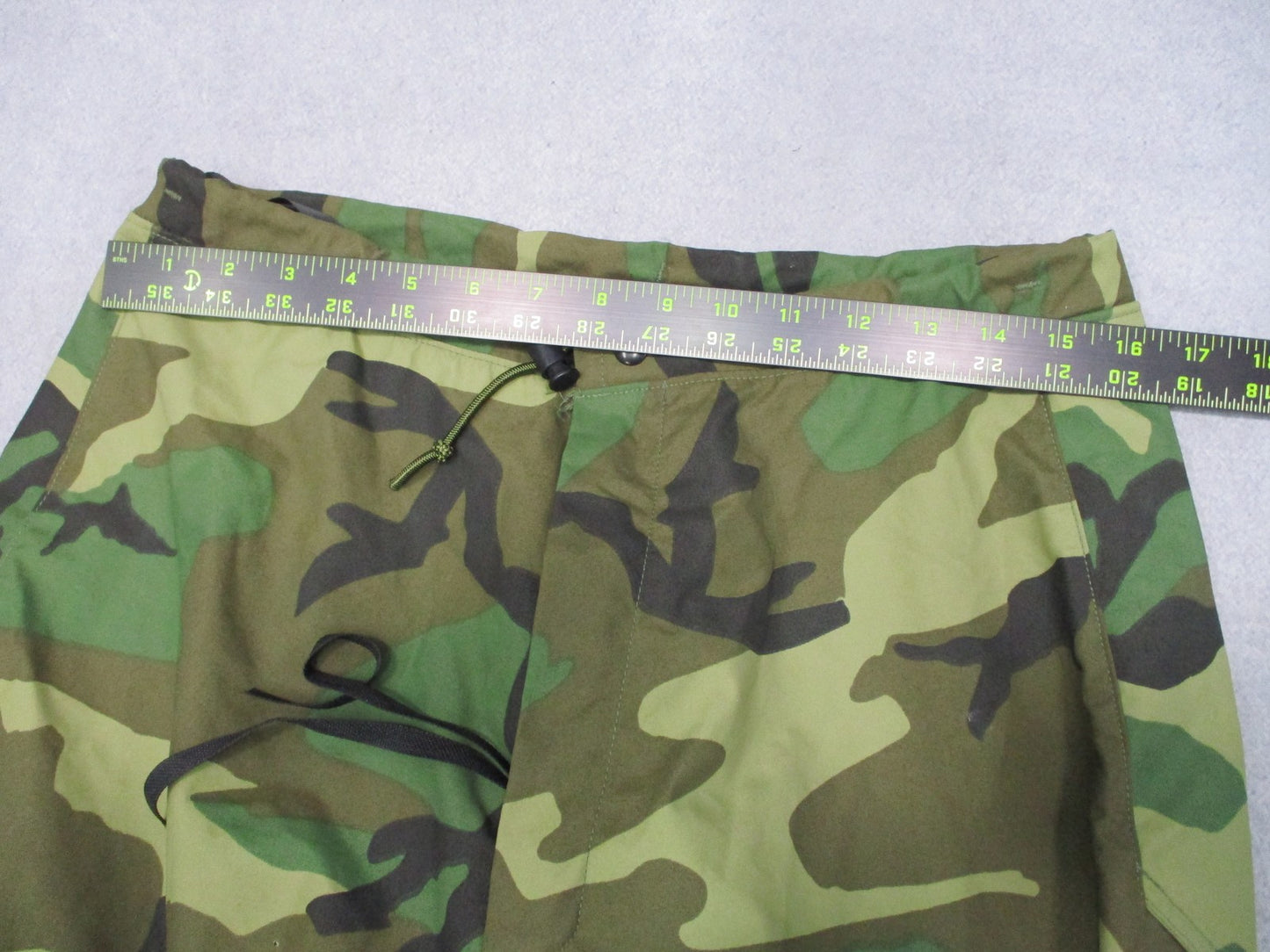 MILITARY COLD/WET WEATHER TROUSER WOODLAND BDU GORE-TEX PANTS SMALL/REGULAR
