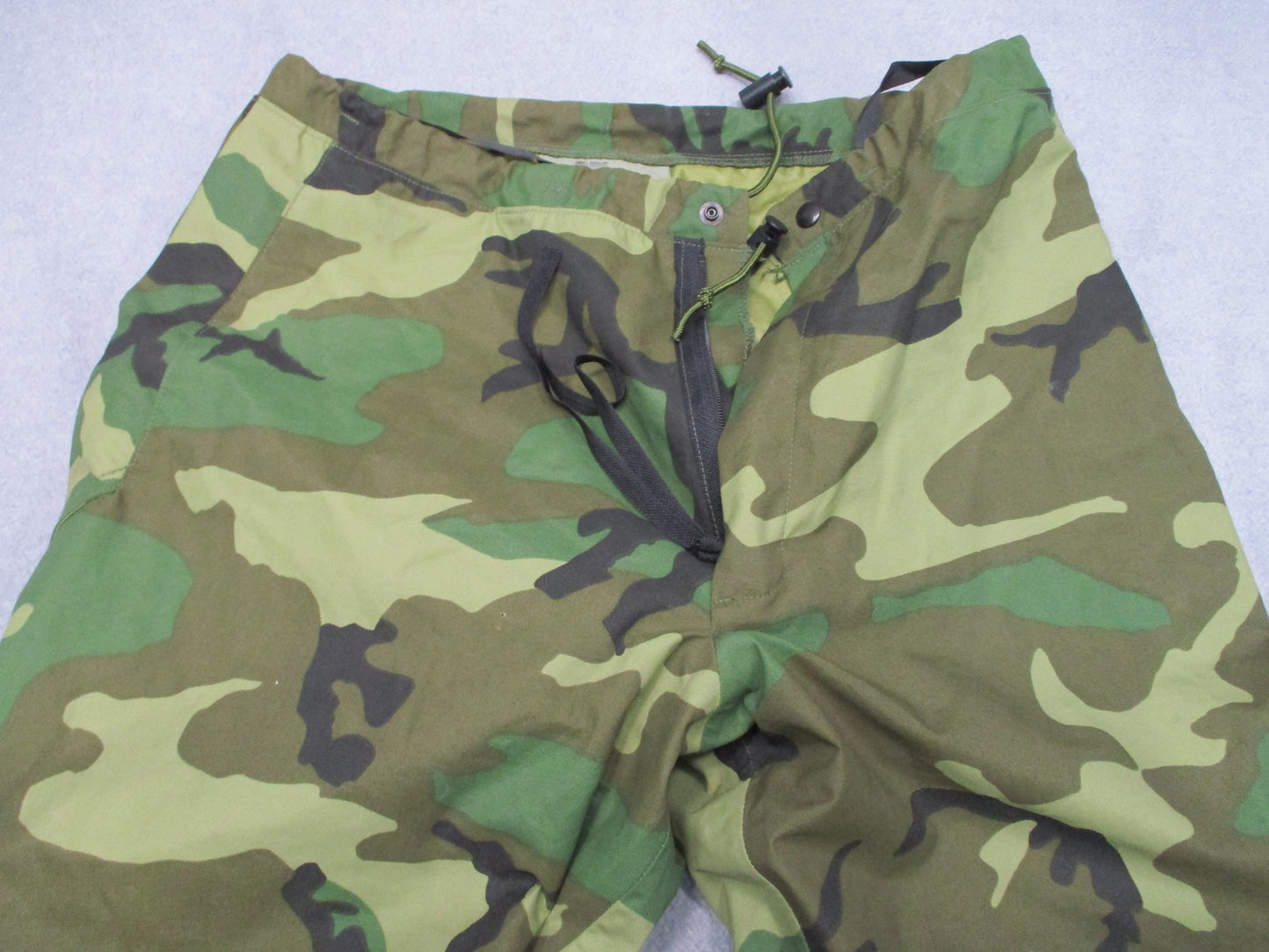 MILITARY COLD/WET WEATHER TROUSER WOODLAND BDU GORE-TEX PANTS SMALL/REGULAR