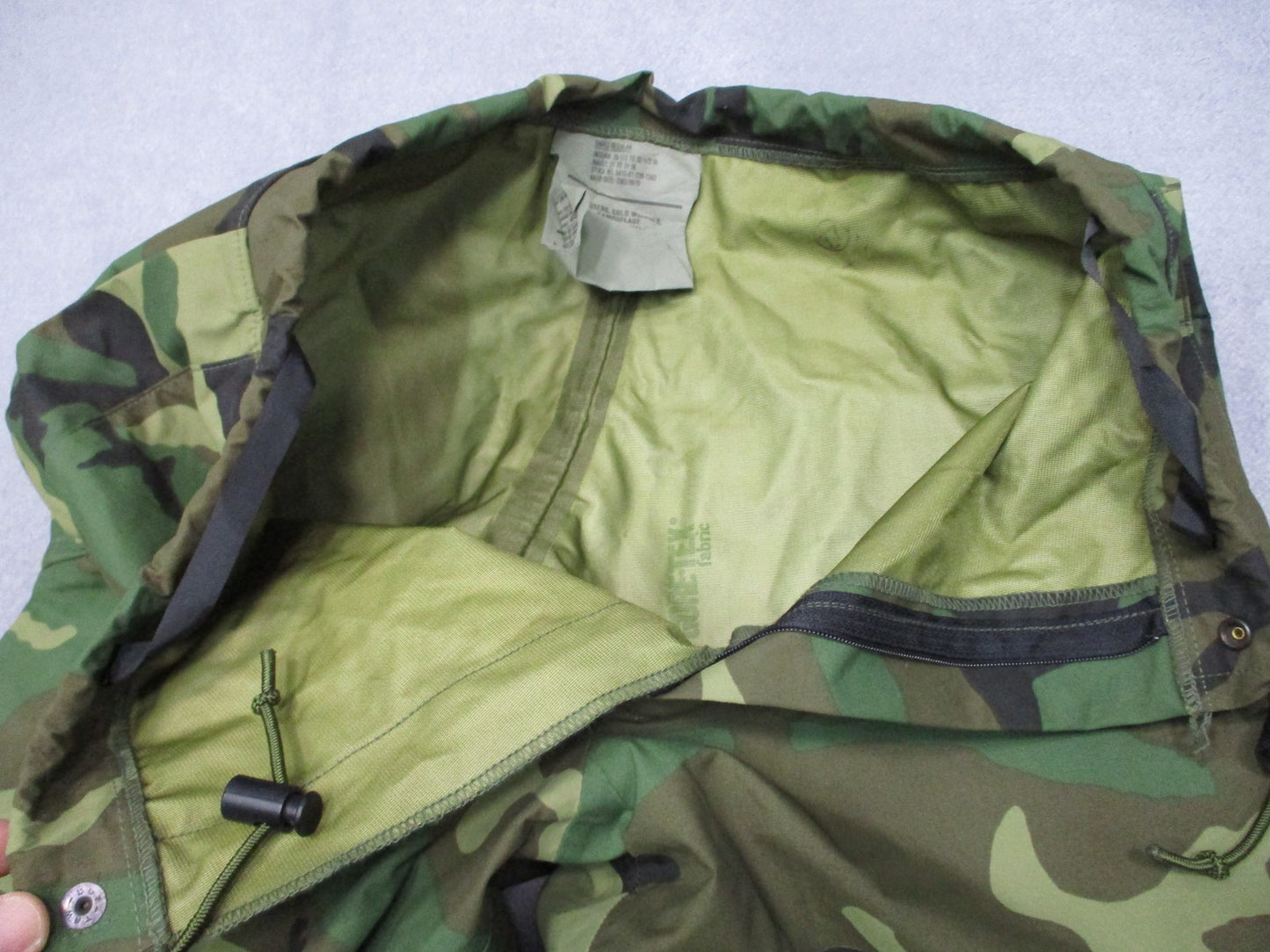 MILITARY COLD/WET WEATHER TROUSER WOODLAND BDU GORE-TEX PANTS SMALL/REGULAR