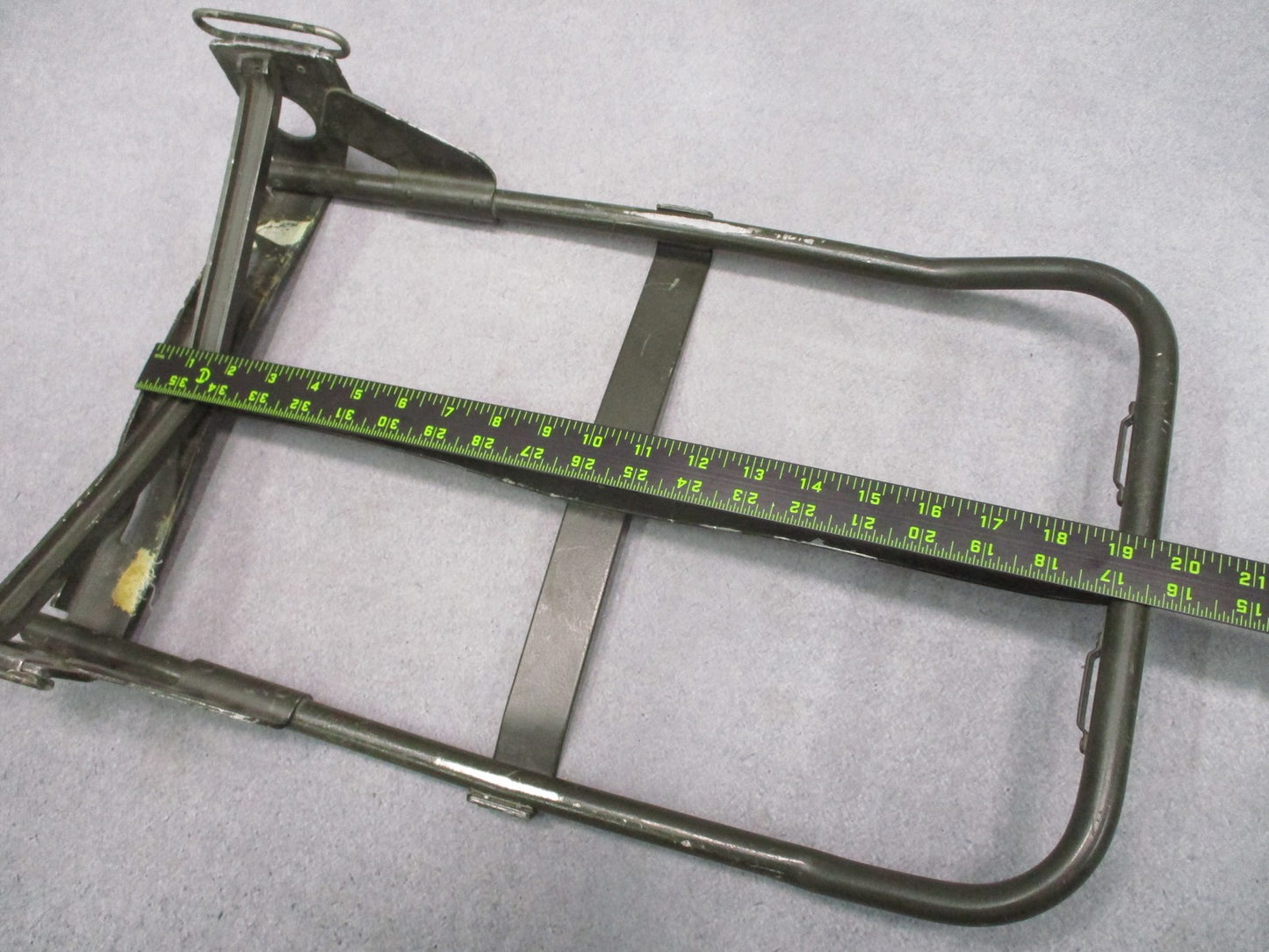 USGI ALICE PACK METAL FRAME OD GREEN (NO STRAPS) FRAME ONLY (USED)