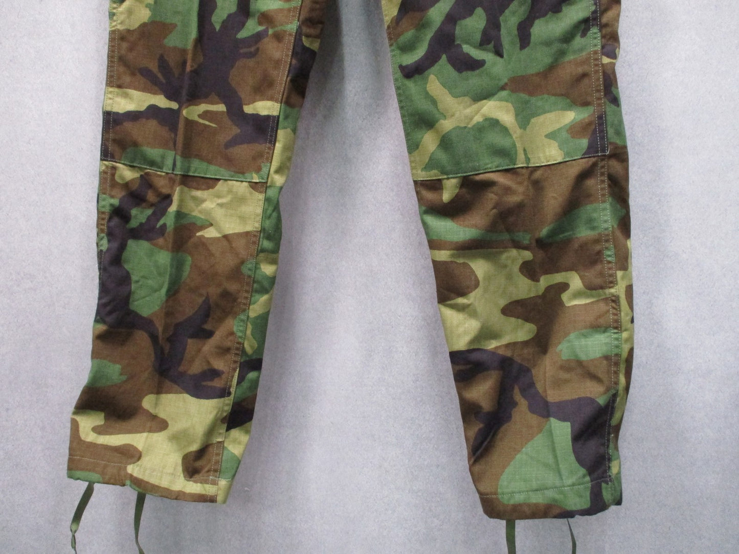 US Military Propper Woodland Camouflage Combat Trousers X-Small Long Surplus