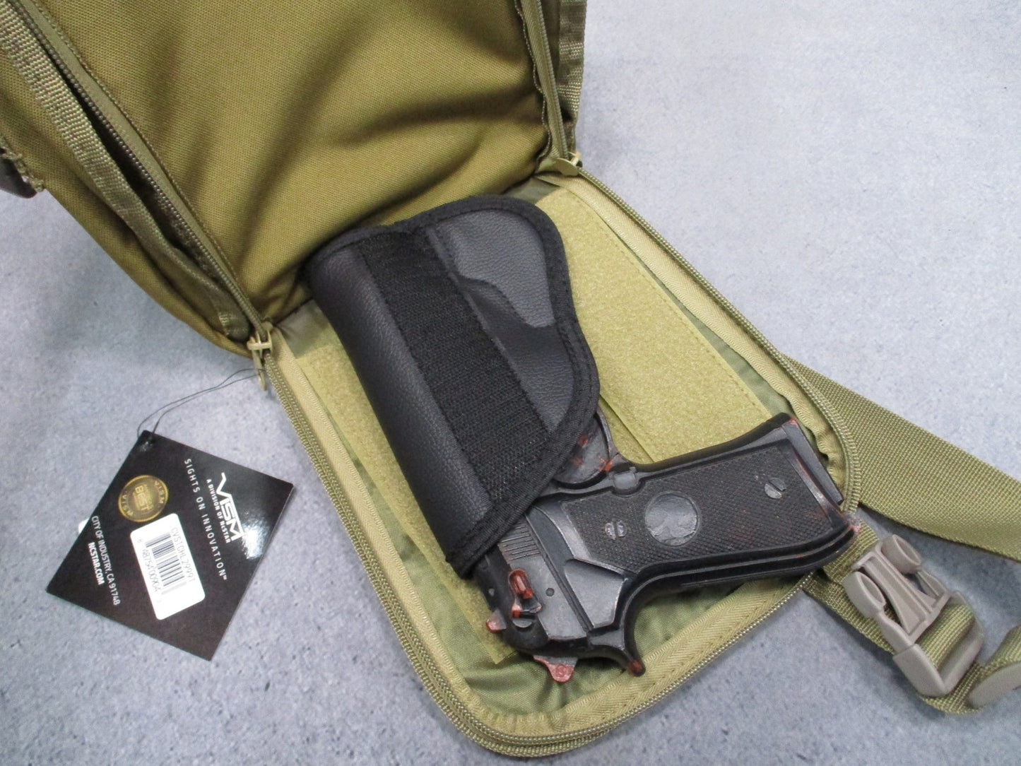 VISM by NcStar Tactical Shoulder Bag Concealed Carry Pack Tan CVSTCHL2999T New