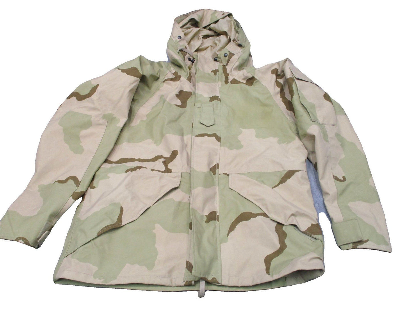 US Military ECWCS Gen II Parka Desert Camo Small Short GORE-TEX Army Surplus