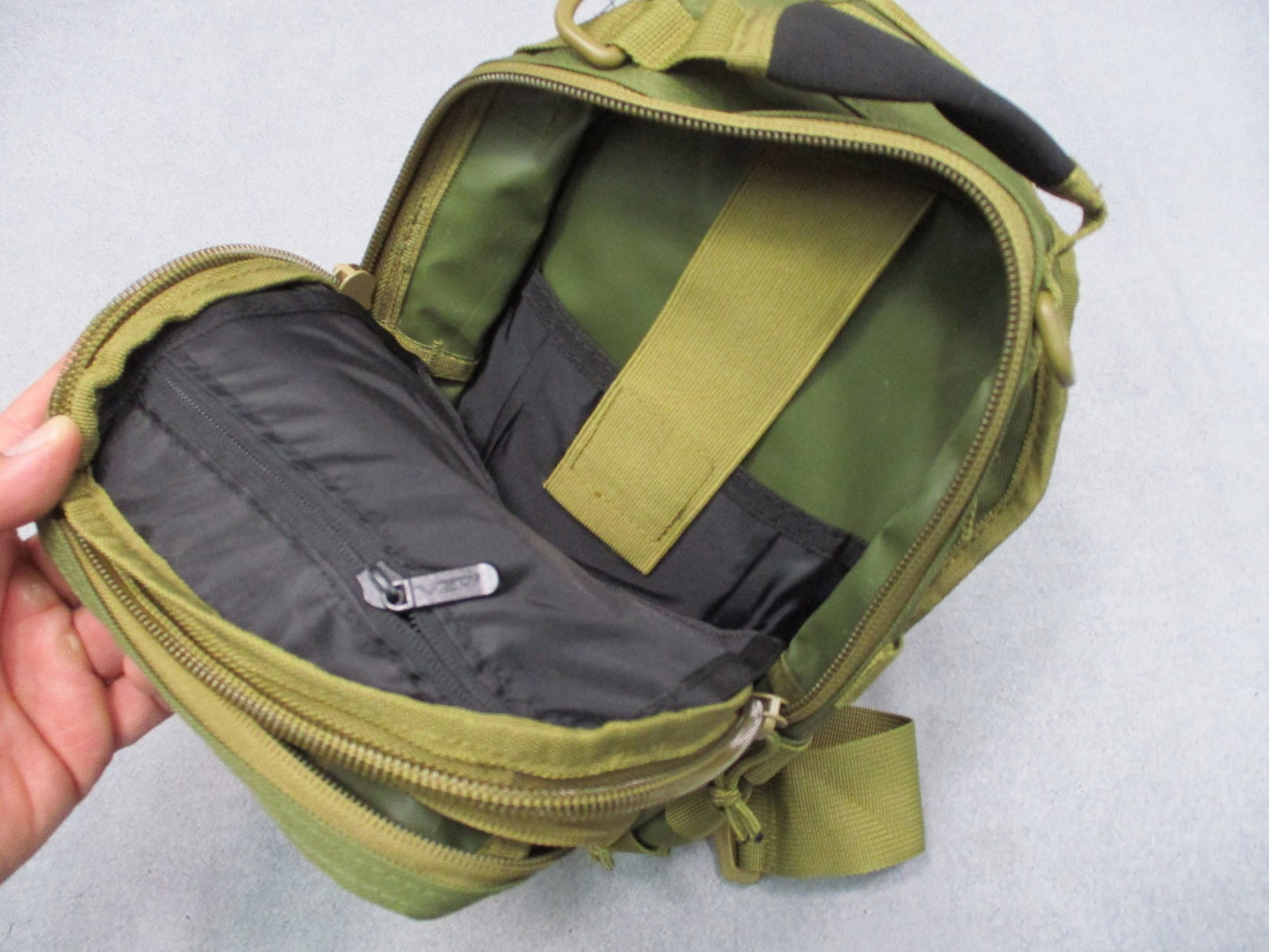 VISM by NcStar Tactical Sling Pack Olive Drab CVSUB3025GT MOLLE Bag New