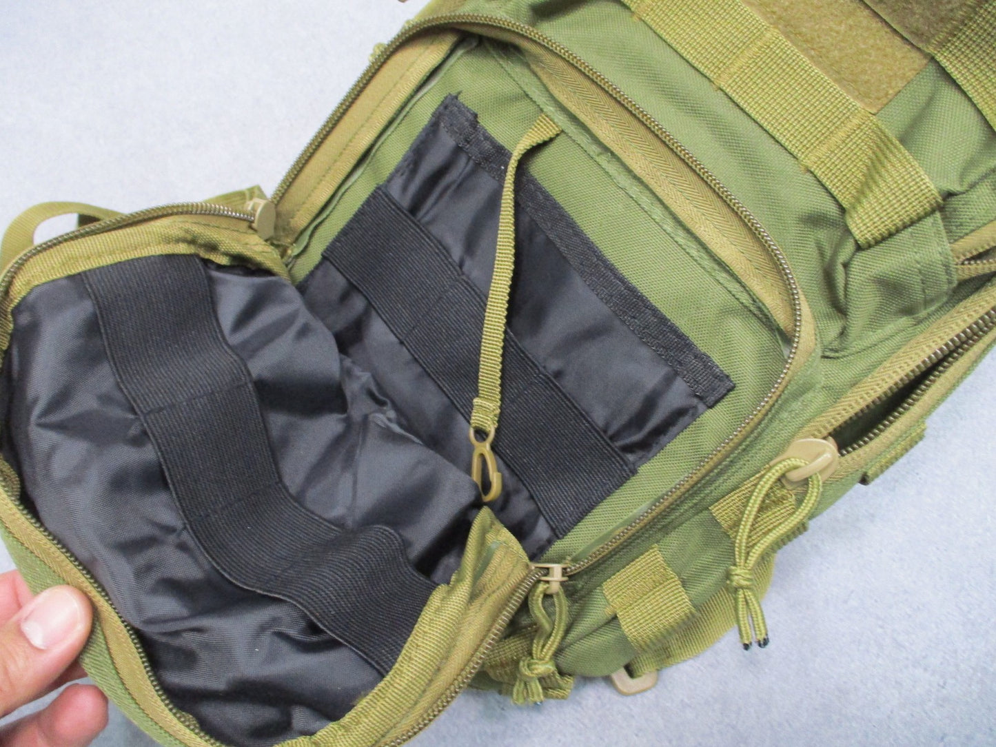 VISM by NcStar Tactical Sling Pack Olive Drab CVSUB3025GT MOLLE Bag New
