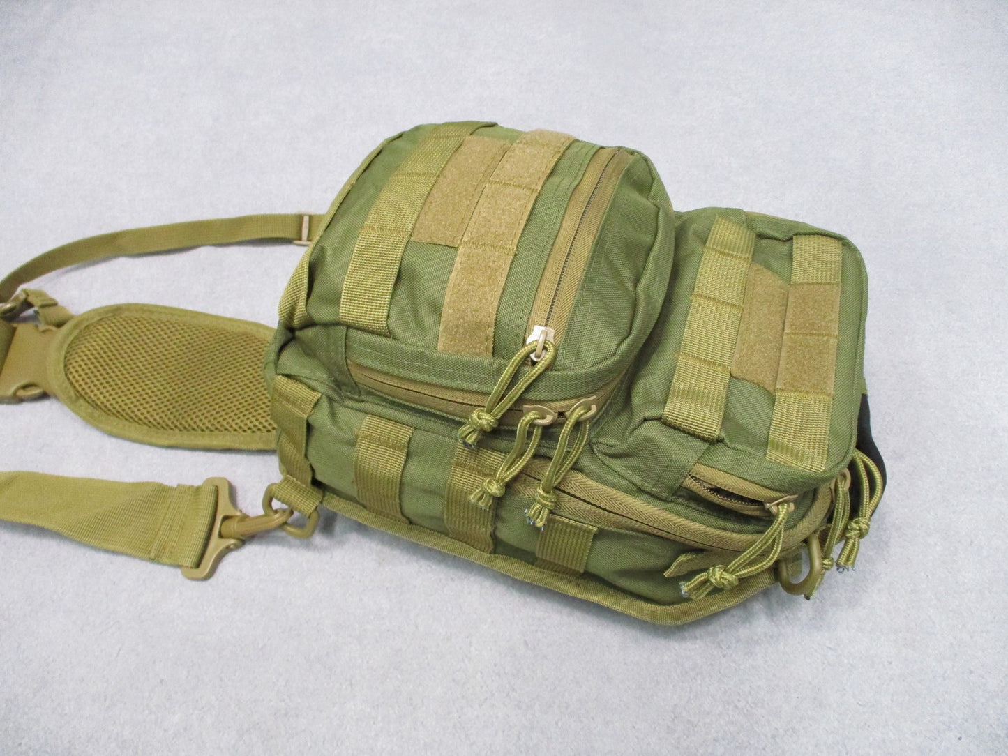 VISM by NcStar Tactical Sling Pack Olive Drab CVSUB3025GT MOLLE Bag New
