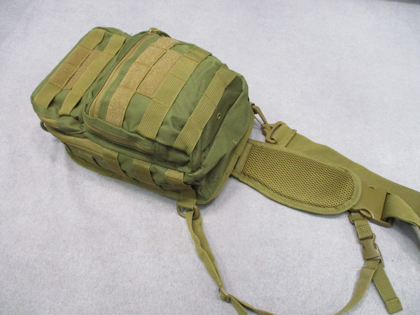 VISM by NcStar Tactical Sling Pack Olive Drab CVSUB3025GT MOLLE Bag New