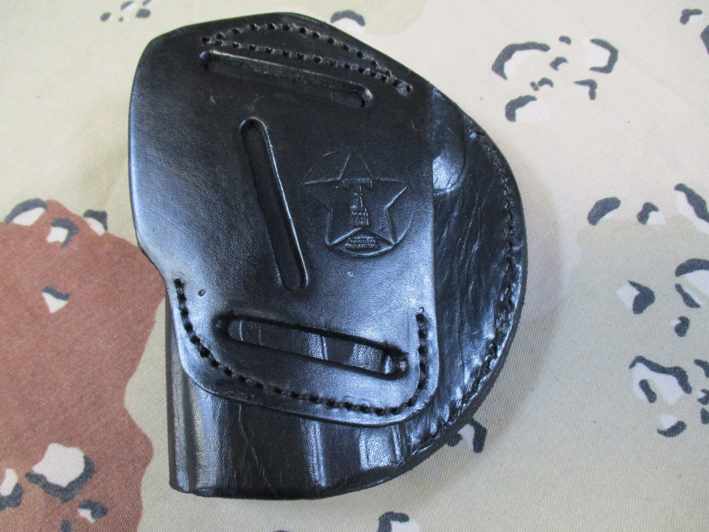 Tagua Texas Series Leather IWB Holster for 1911 4" Right Hand Black