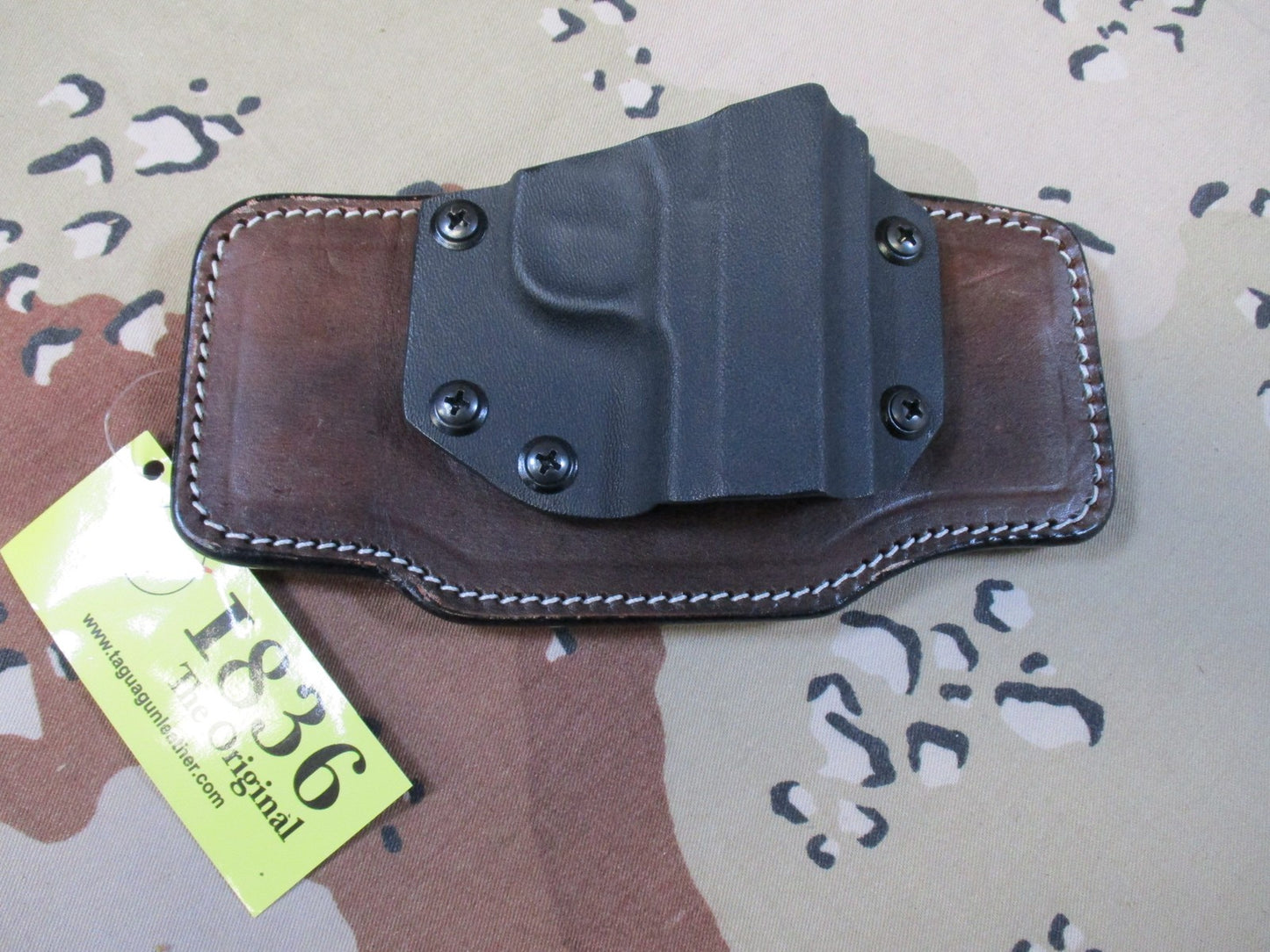 1836 Hybrid Kydex Leather IWB Holster for Sig Sauer P938 micro 9