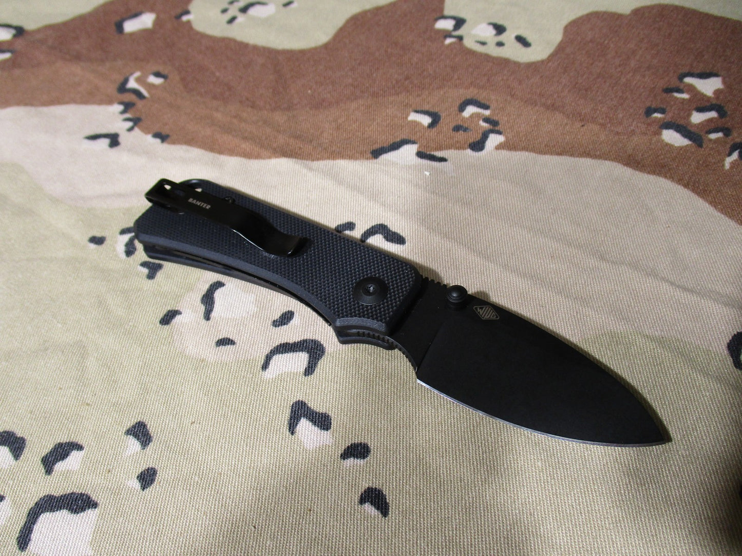 Civivi Baby Banter ST19 Folding Knife Black Blade Pocket Clip New