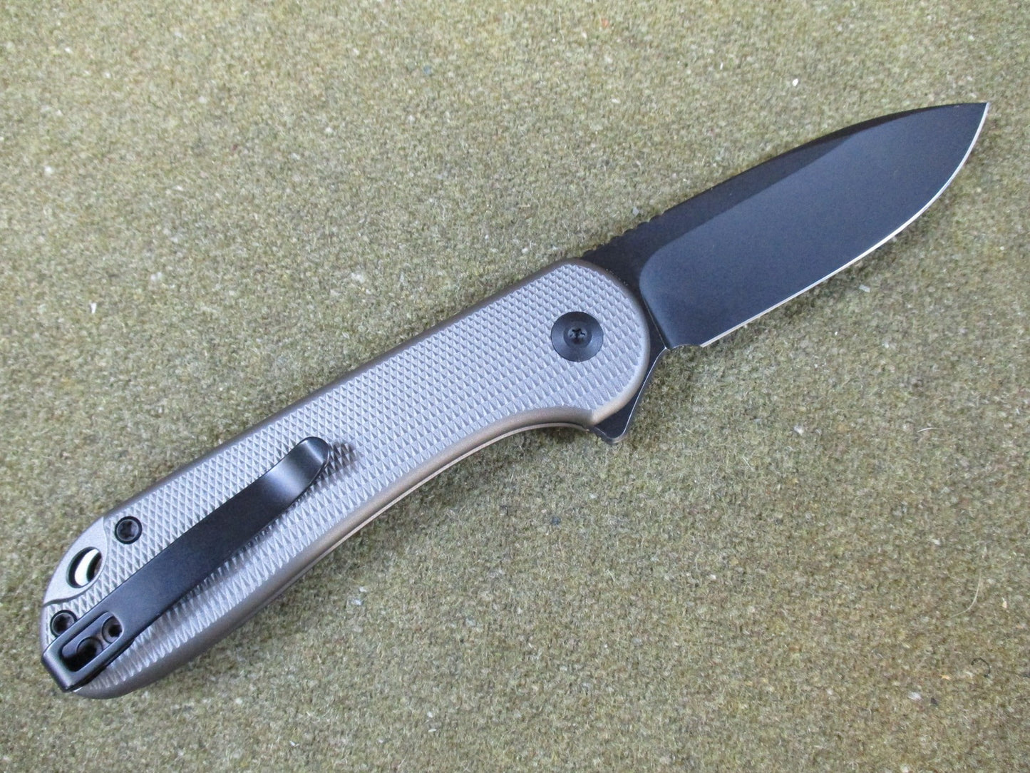 Civivi Elementum II Button Lock Folding Knife Nitro-V Steel G10 Handle New