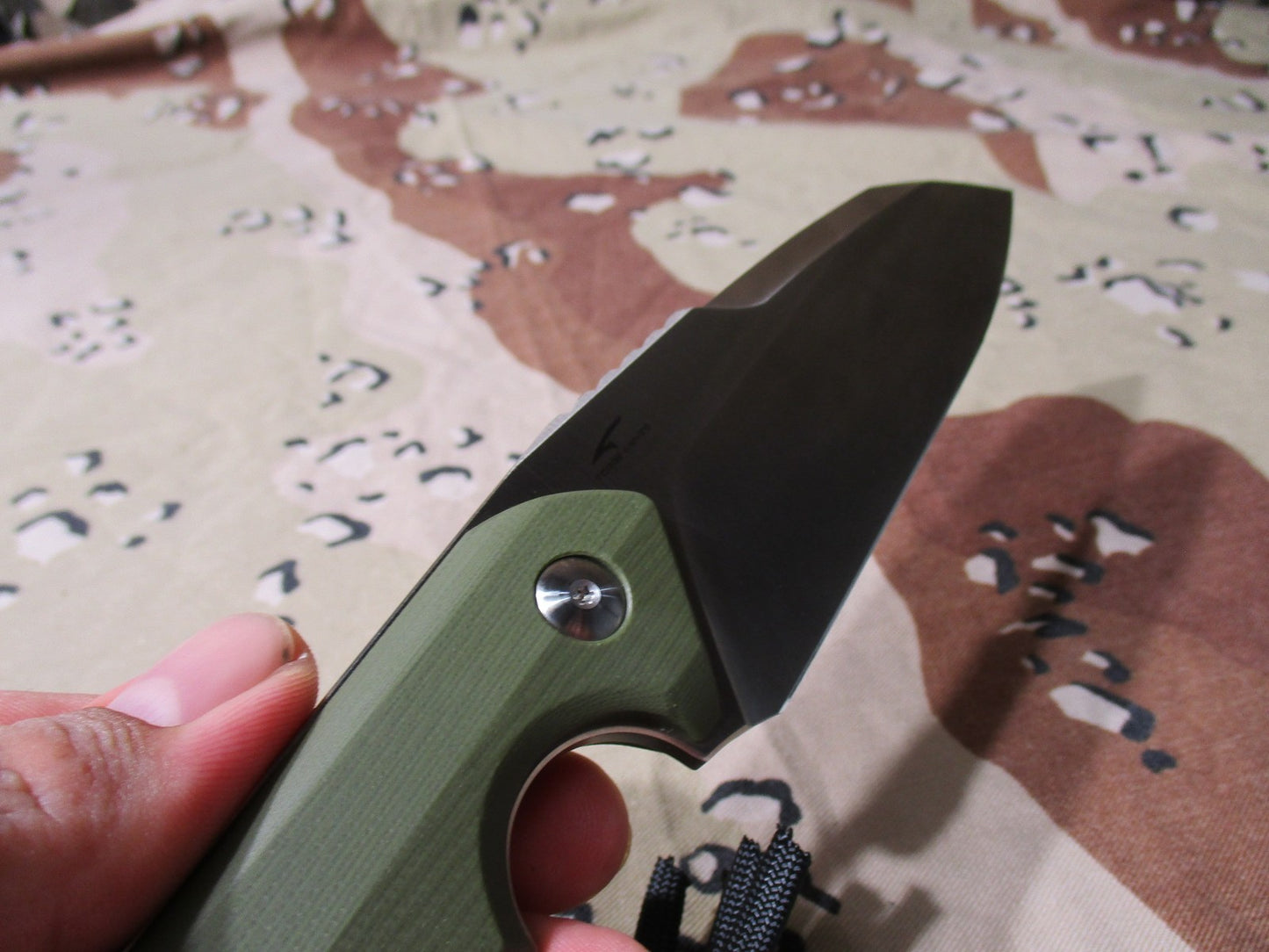 Civivi Kepler C2109A  Green G10 Fixed Blade Knife Satin 9CR18Mov Blade w/ Sheath