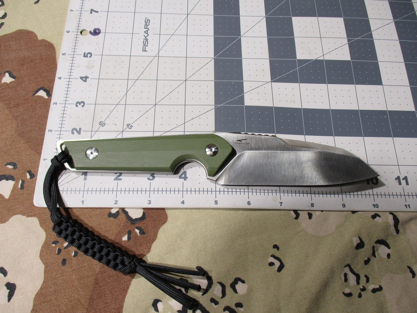 Civivi Kepler C2109A  Green G10 Fixed Blade Knife Satin 9CR18Mov Blade w/ Sheath