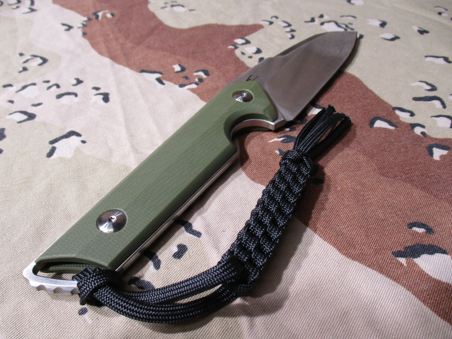 Civivi Kepler C2109A  Green G10 Fixed Blade Knife Satin 9CR18Mov Blade w/ Sheath