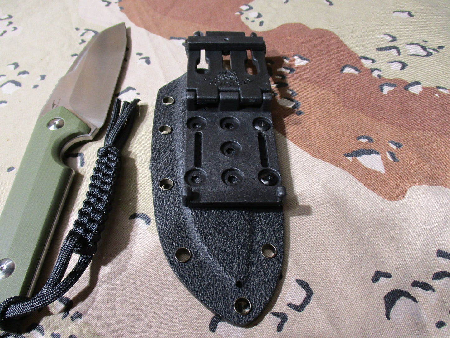 Civivi Kepler C2109A  Green G10 Fixed Blade Knife Satin 9CR18Mov Blade w/ Sheath
