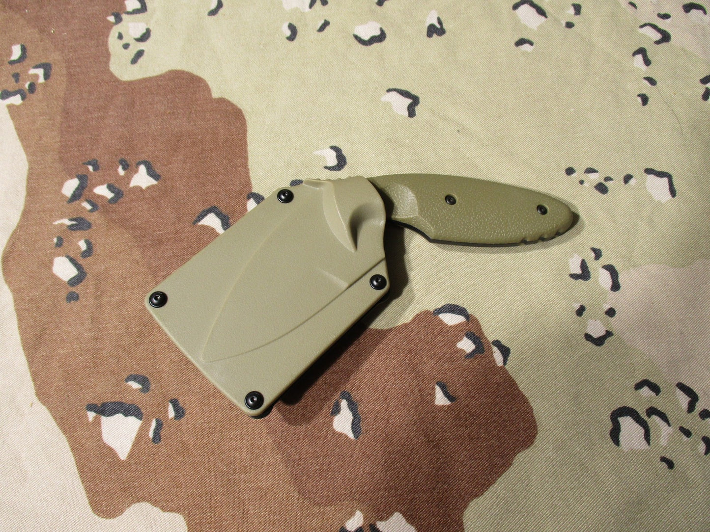 KA-BAR TDI Law Enforcement Fixed Blade Knife Serrated Tanto 01-1477CB New