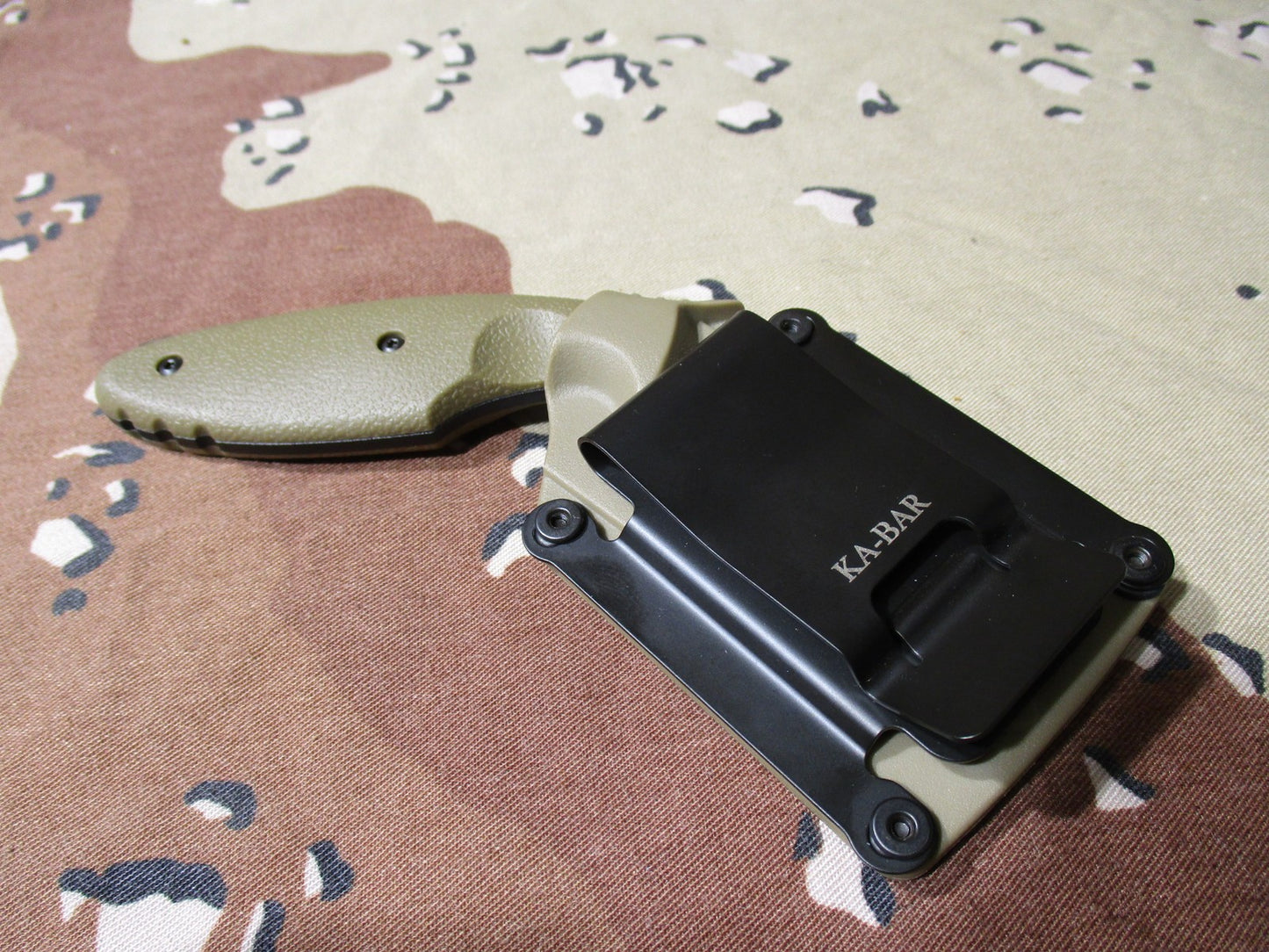 KA-BAR TDI Law Enforcement Fixed Blade Knife Serrated Tanto 01-1477CB New