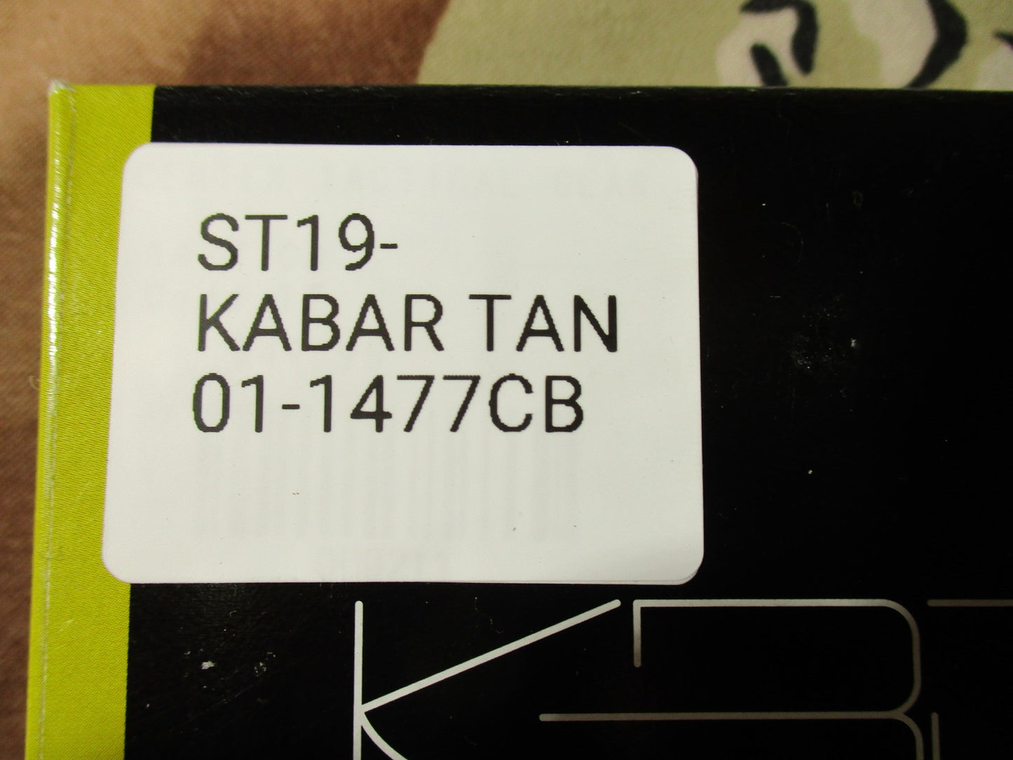 KA-BAR TDI Law Enforcement Fixed Blade Knife Serrated Tanto 01-1477CB New