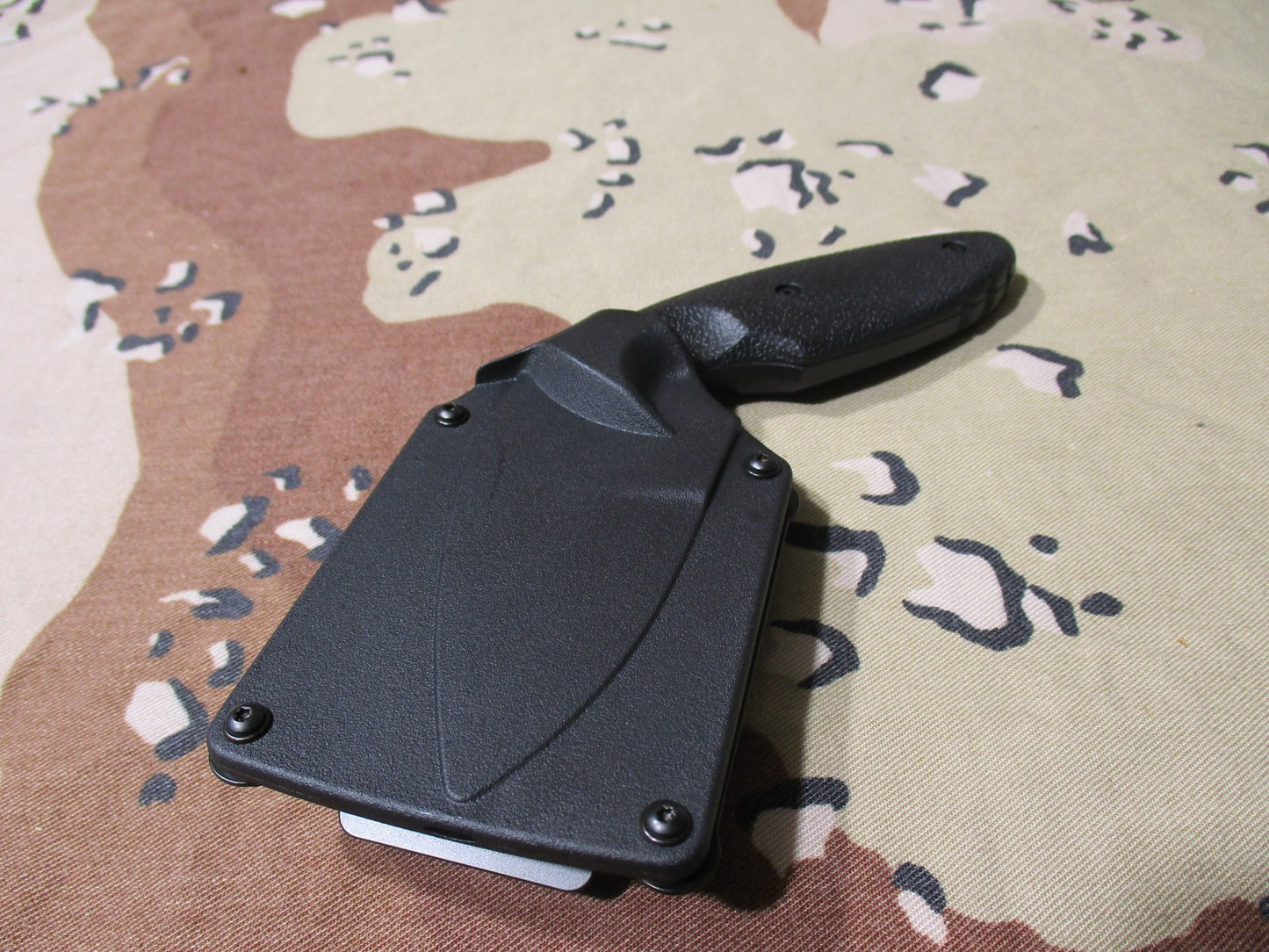 KA-BAR TDI Law Enforcement Fixed Blade Knife Serrated Black Kydex Sheath