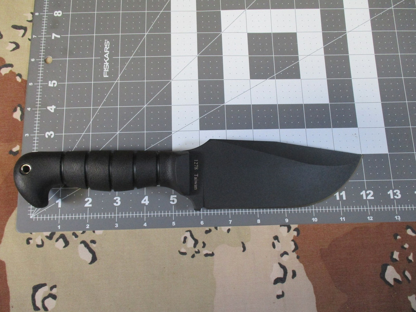 KA-BAR 1278 Fixed Blade Knife with Sheath warthog