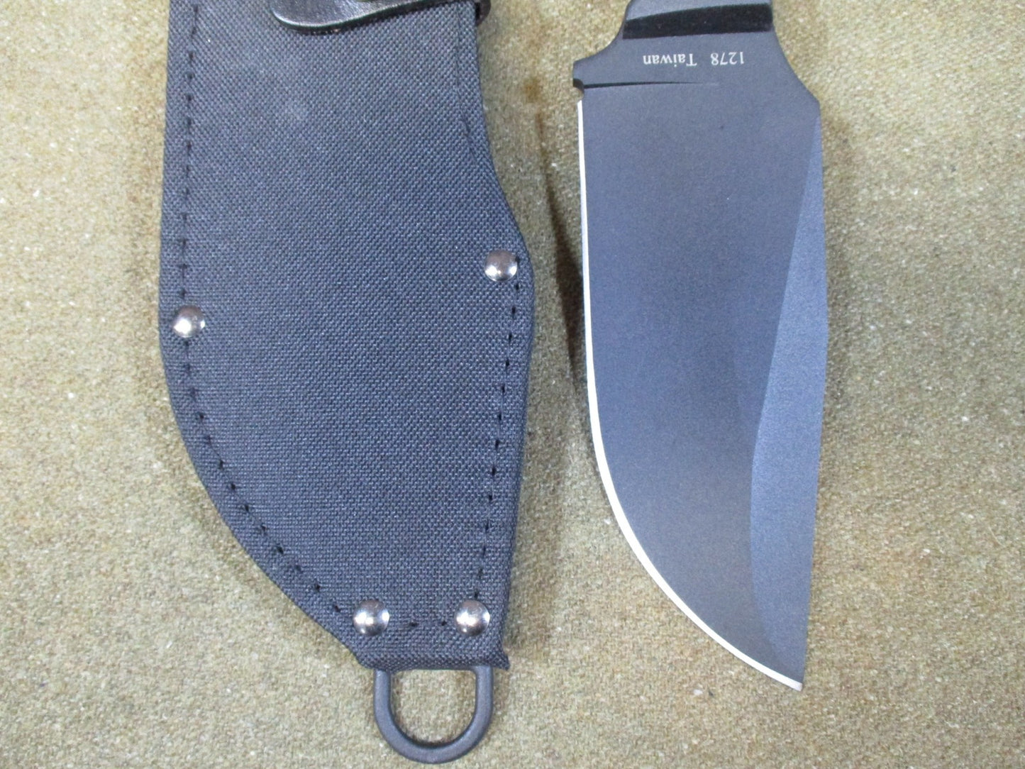 KA-BAR 1278 Fixed Blade Knife with Sheath warthog