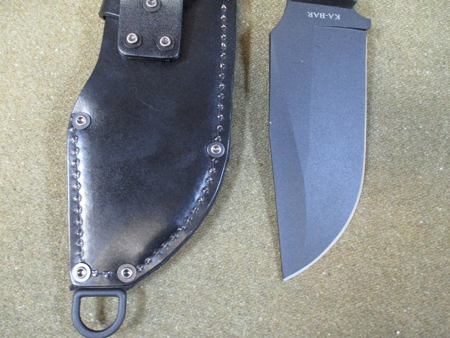 KA-BAR 1278 Fixed Blade Knife with Sheath warthog