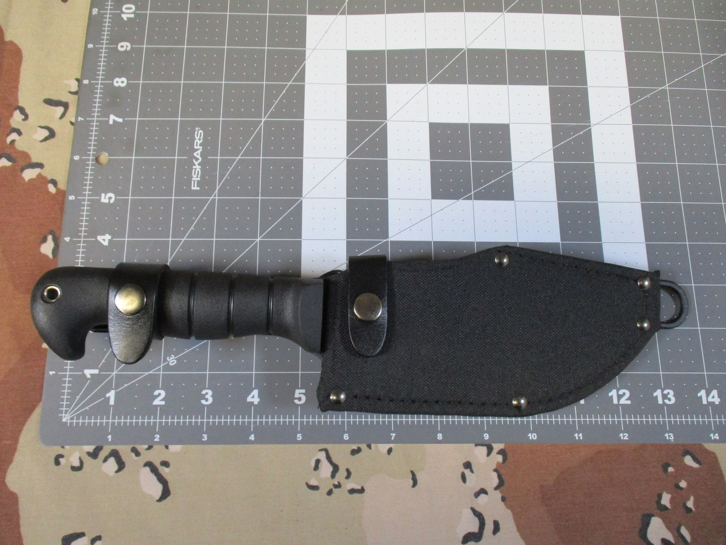 KA-BAR 1278 Fixed Blade Knife with Sheath warthog