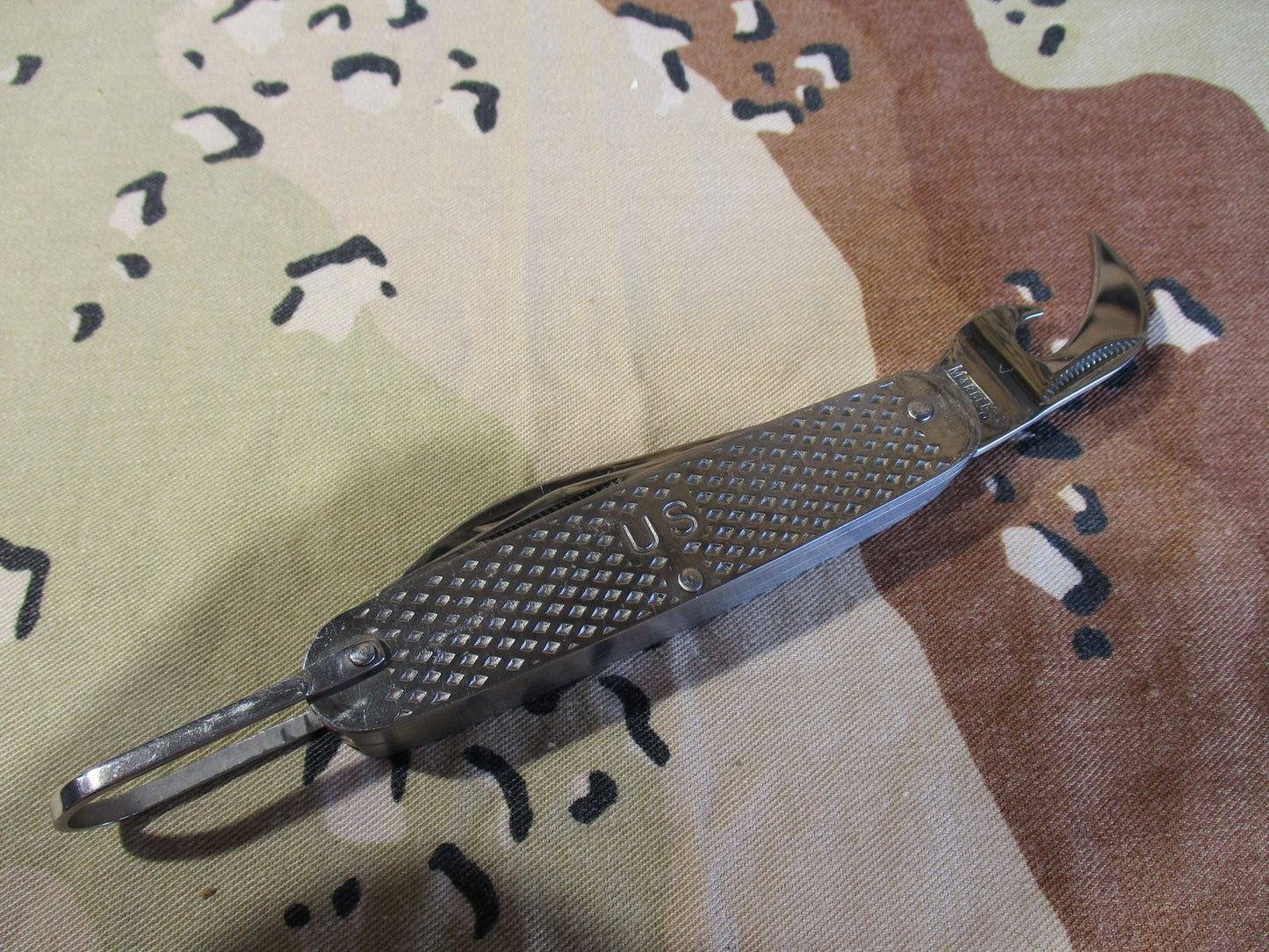 Marbles Army Pocket Knife Multi-tool US Marked w/ Box