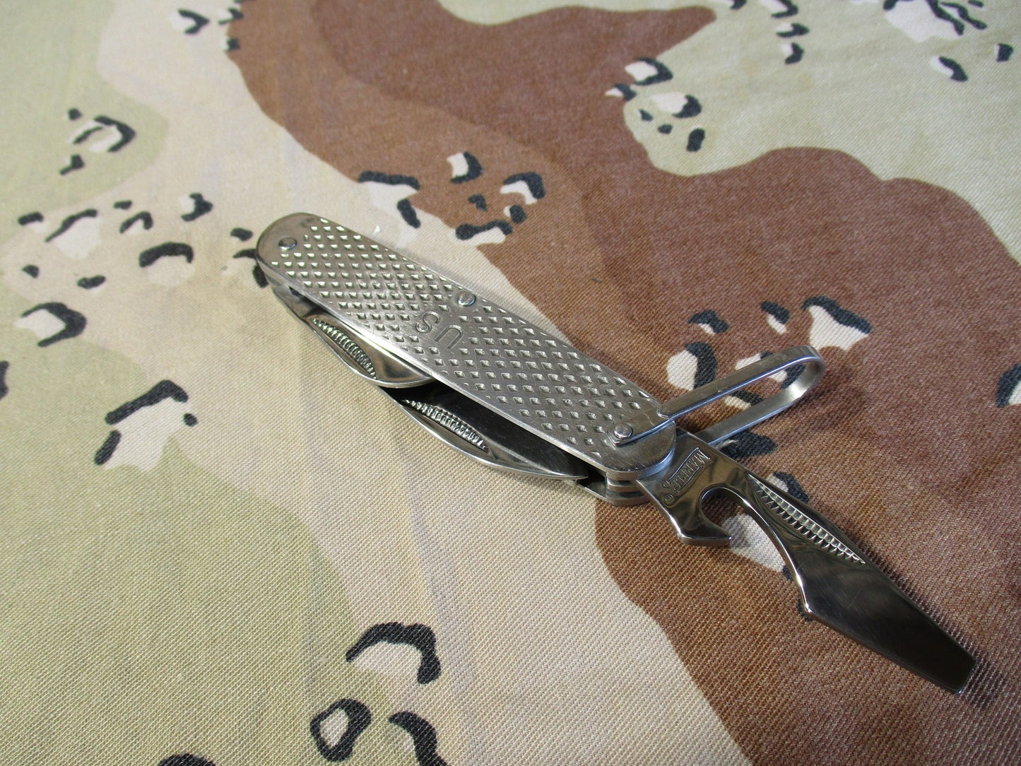 Marbles Army Pocket Knife Multi-tool US Marked w/ Box