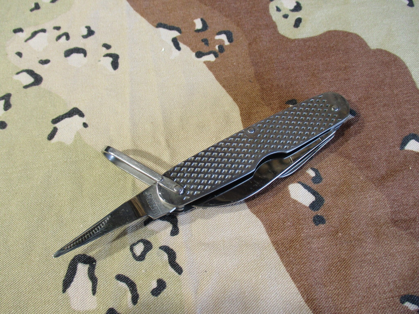 Marbles Army Pocket Knife Multi-tool US Marked w/ Box