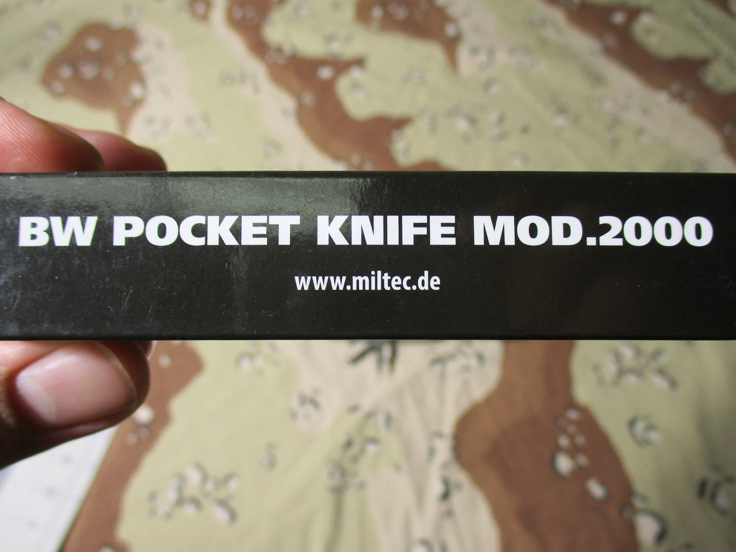 Mil-Tec BW Pocket Knife Mod. 2000 Multi-Tool Camping Hiking Survival Knife