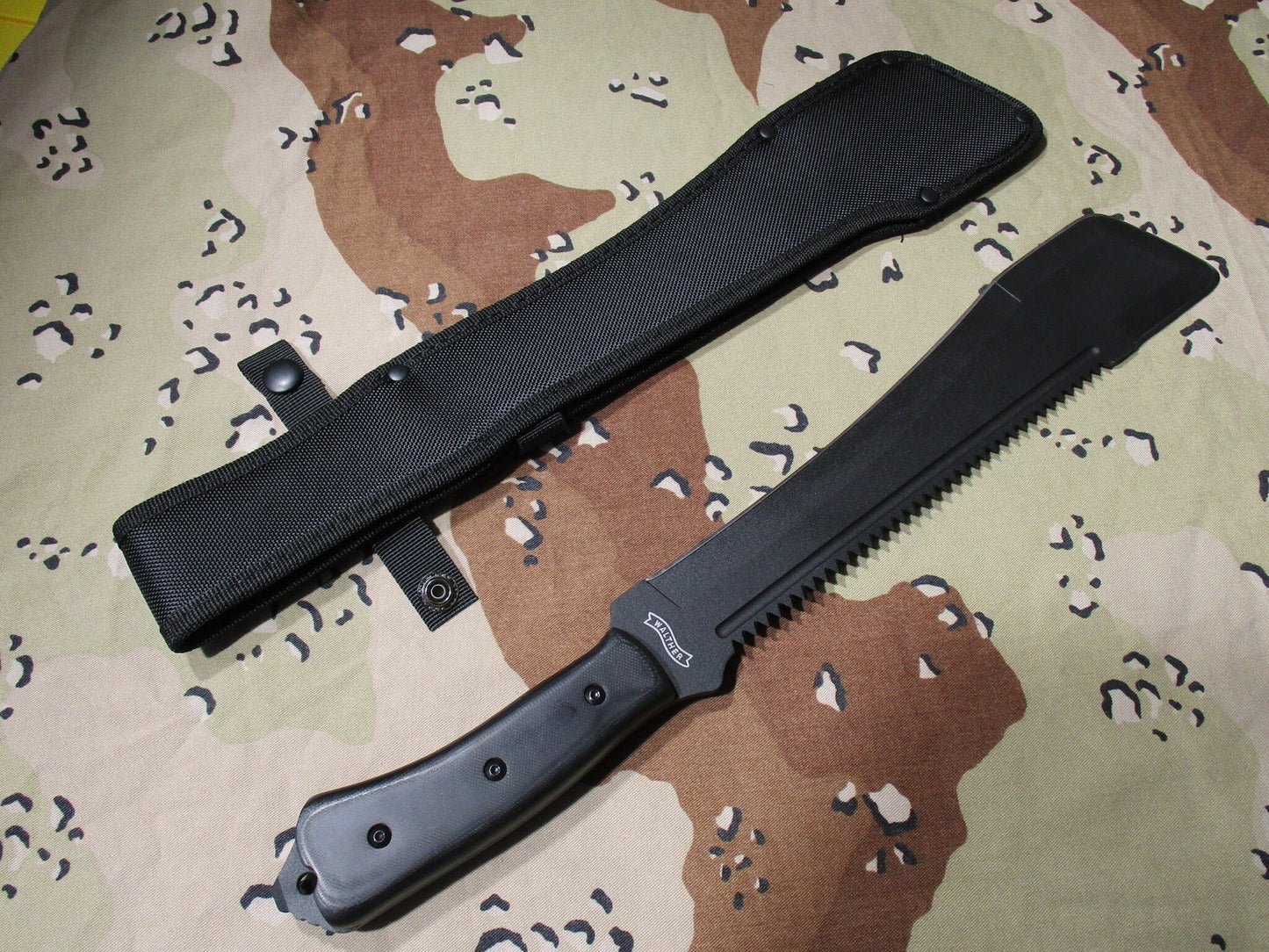 Walther MSM Modified Survival Machete w/ Sheath - New