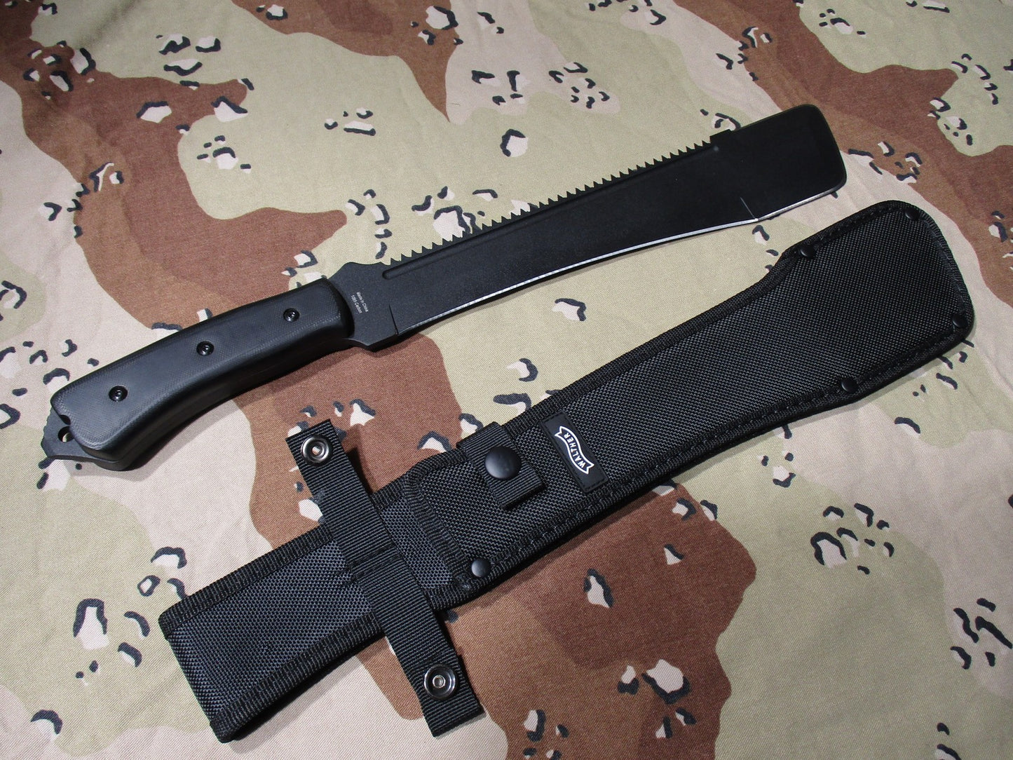 Walther MSM Modified Survival Machete w/ Sheath - New