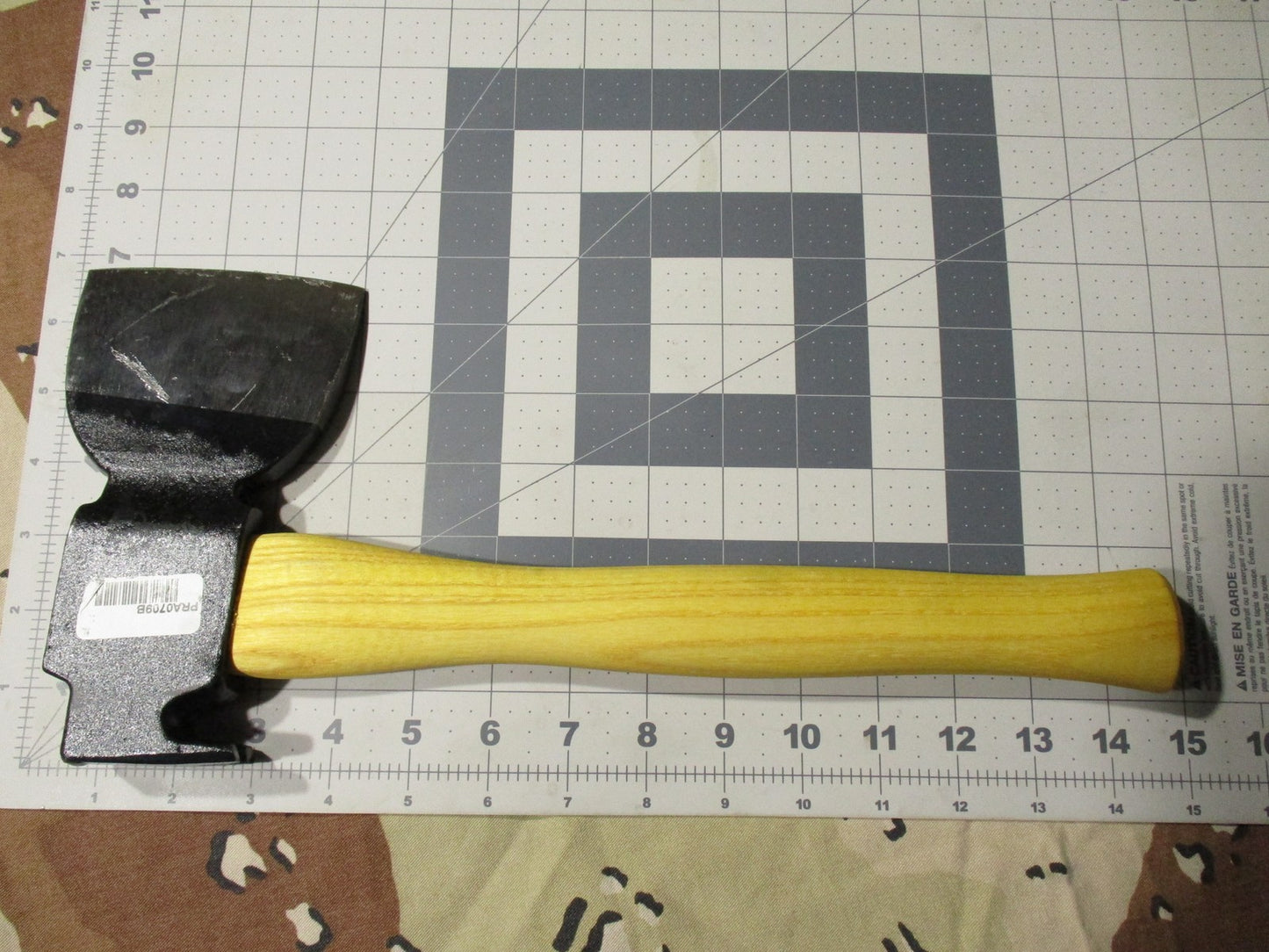 Prandi Italy PRA0709B Hatchet Axe Camping Tool Hammer Head New survival hatchet