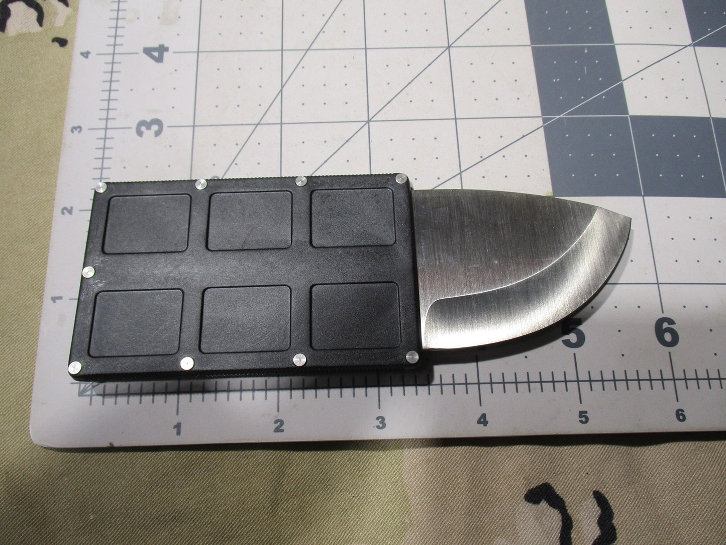 TEKNA KNIFE Credit Card Size Retractable Blade w/ Case